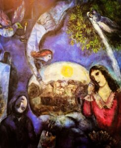 marc chagall about her