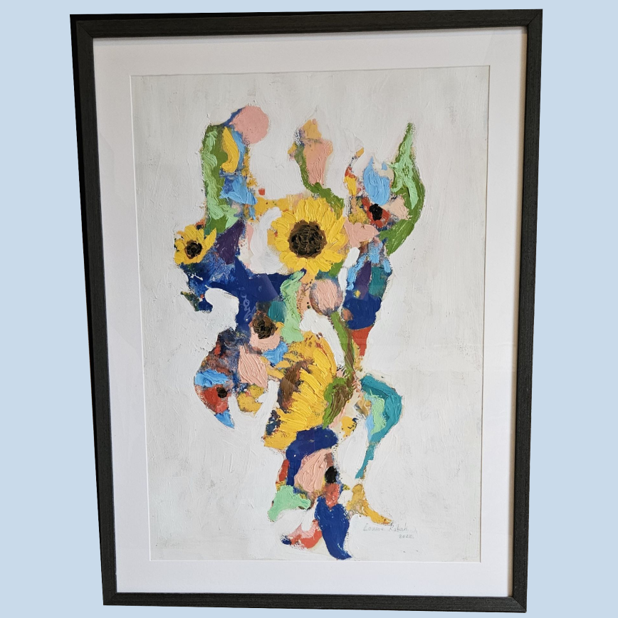 Sunflower Triptych 1