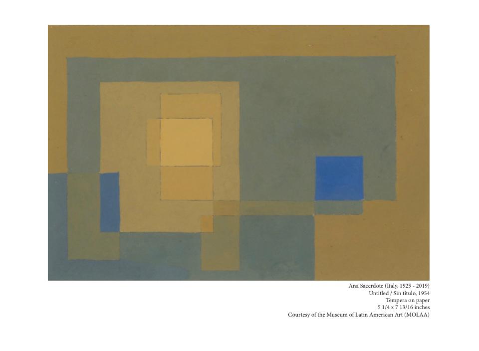 Ana Sacerdote painting