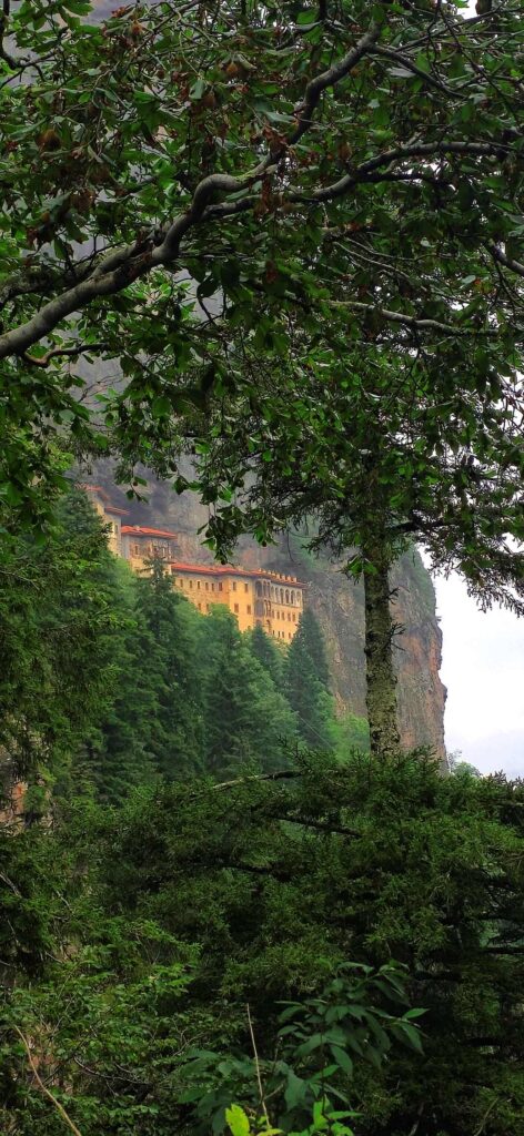 Sumela Monastery iconic view
