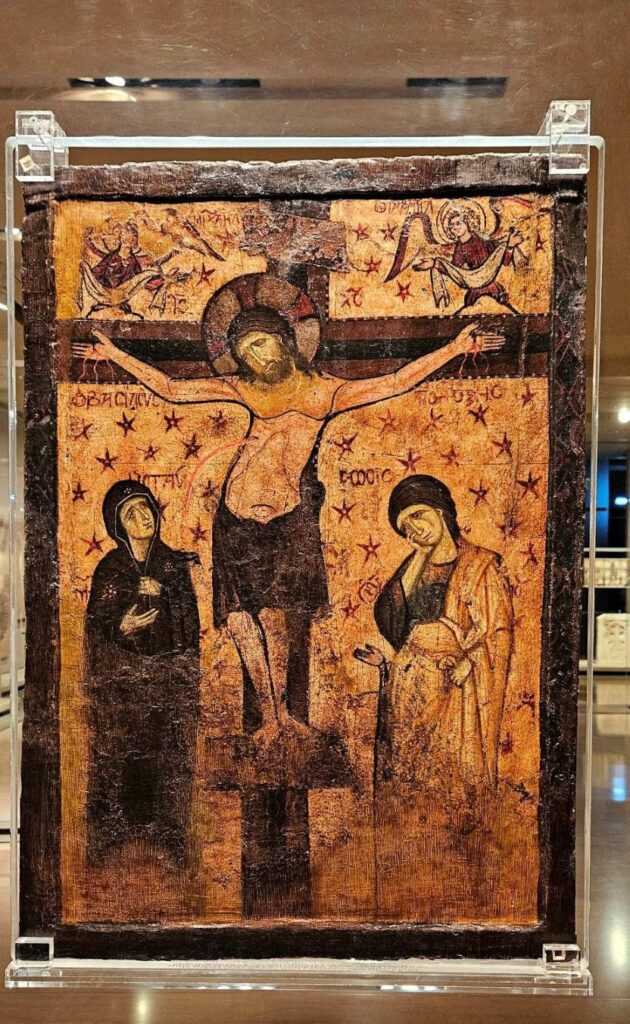 Crucifixion Icon Byzantine & Christian Museum