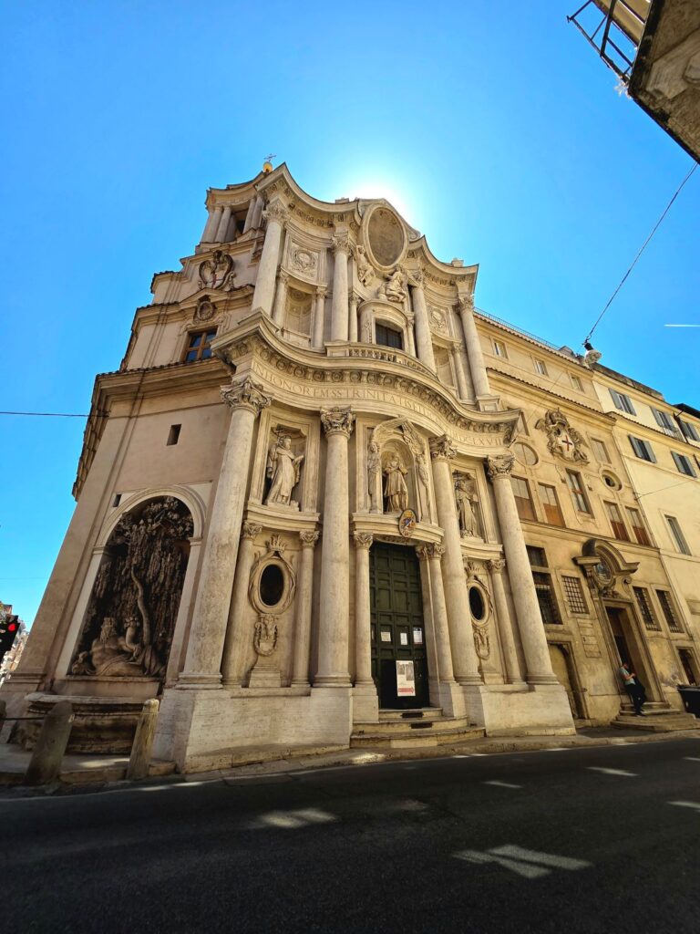 Borromini church exterior