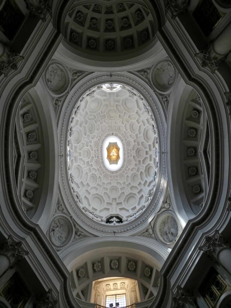 Borromini church dome