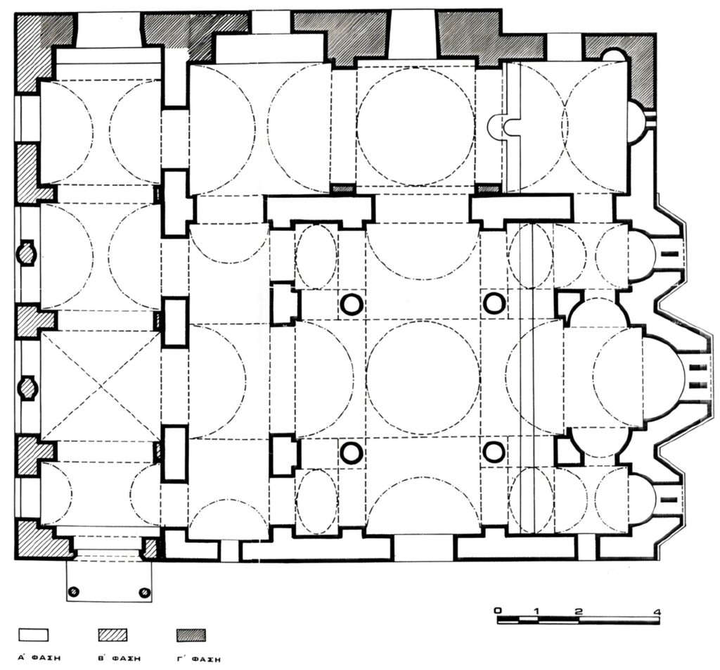 Kapnikarea Church floor plan