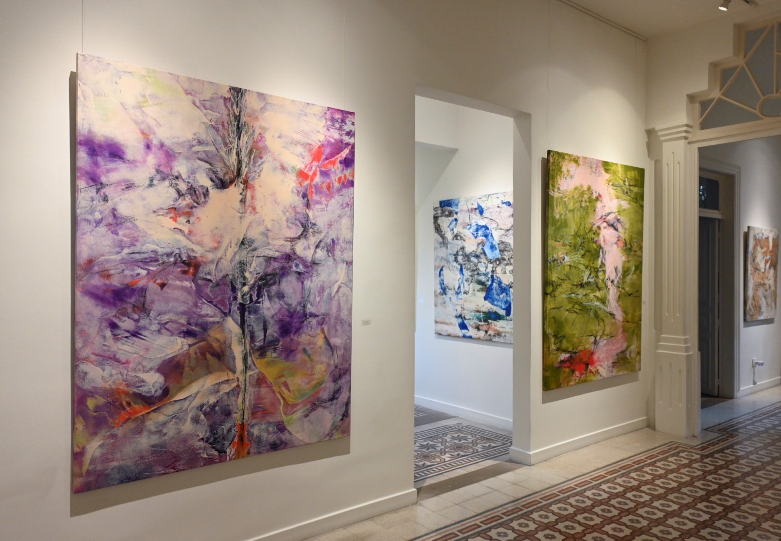 Sara Chaar at Art on 56th by Bernard Khalil